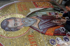 Apostle Matthew mosaic