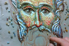 Mosaic of St Nicholas