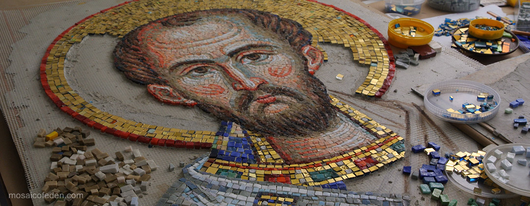 St John Chrysostom mosaic, Sveti Jovan Zlatousti mozaik